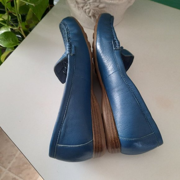 Vintage White Mountain Potluck Leather Slip On Loafers - Picture 4 of 14